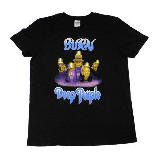 Deep Purple - Burn Official Fitted Jersey T Shirt ( Men M ) ***READY TO SHIP from Hong Kong***